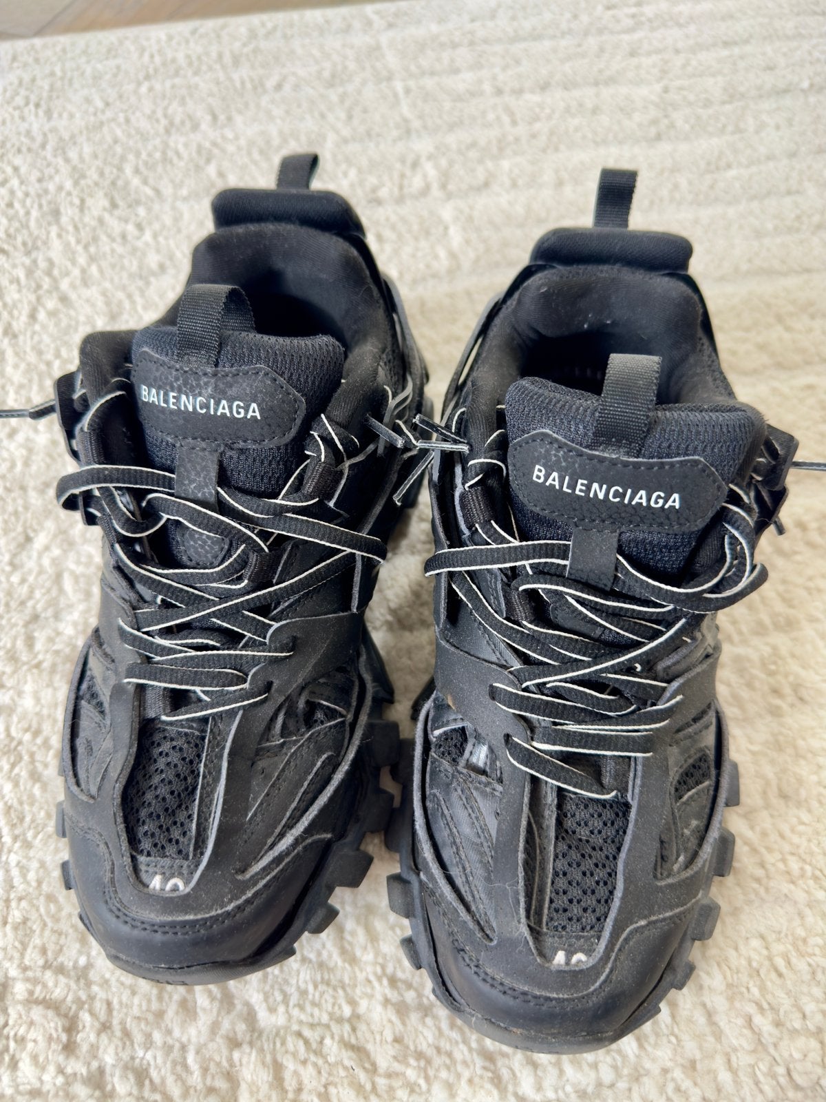 Balenciaga Tracks, Kleding | Dames, Schoenen, Zwart, Ophalen of Verzenden, Sneakers of Gympen, Zo goed als nieuw