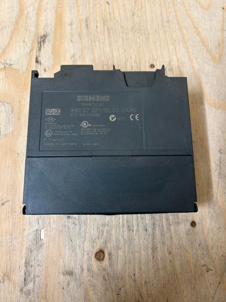 Siemens SIMATIC S7 6ES7 321-1BL00-0AA0 Digitale Input Module, Ophalen, Gebruikt