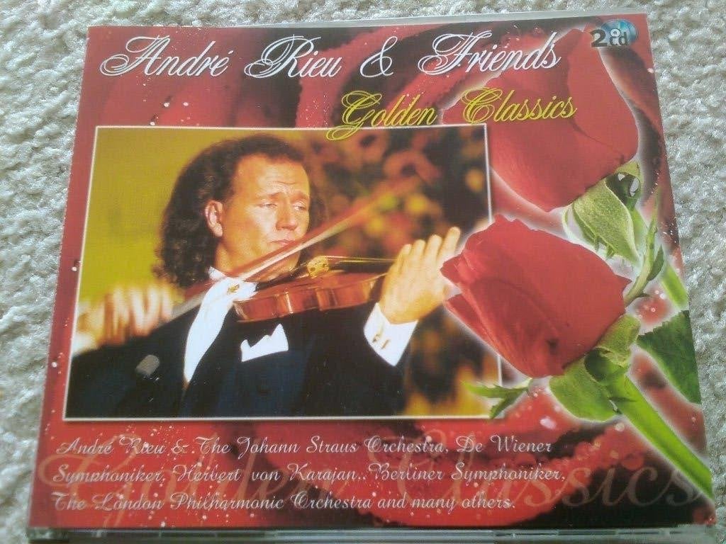 Dubbel cd Andre Rieu & Friends Golden Classics, Ophalen of Verzenden, Modernisme tot heden, Zo goed als nieuw, Overige typen