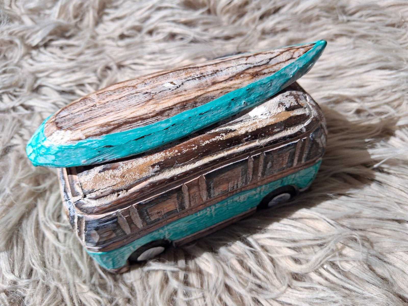 Ibiza Beach style 

Vw busje met surfplank, Verzenden, Nieuw, Overige typen