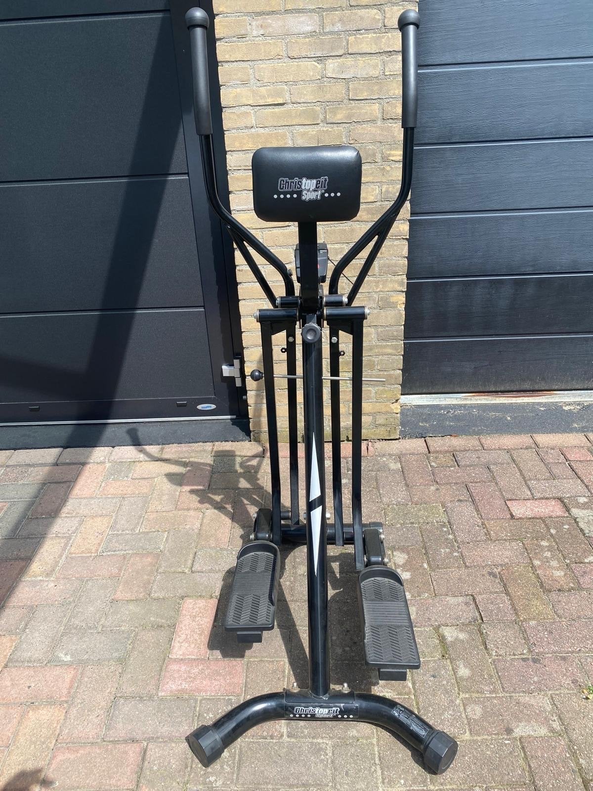 Christopeit Fit Sport Stepper / Crosstrainer zwart, Sport en Fitness, Ophalen, Gebruikt, Armen, Crosstrainer