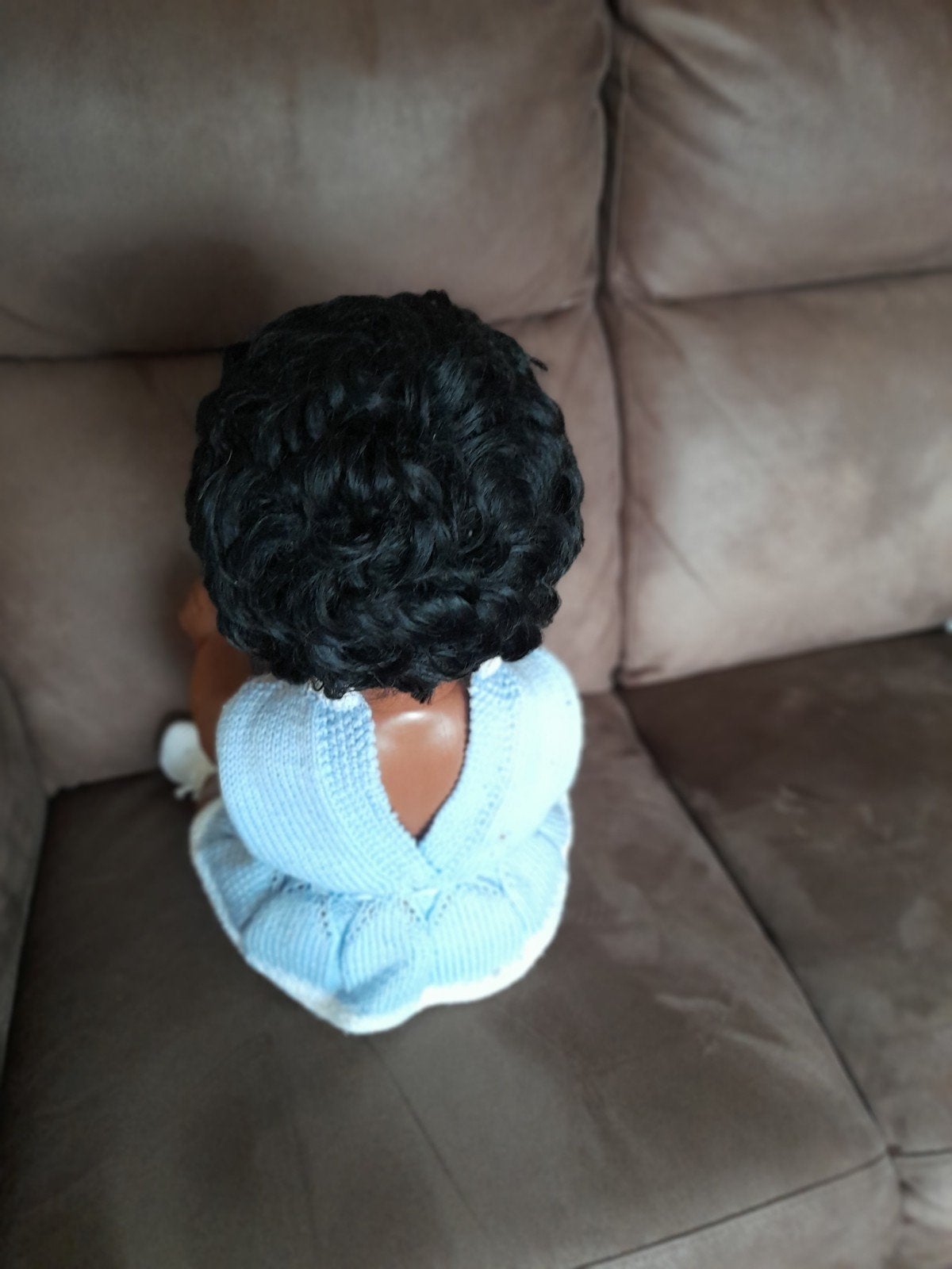LISSI BATH POP MET GEBREIDE KLEERTJES, Ophalen, Gebruikt, Babypop