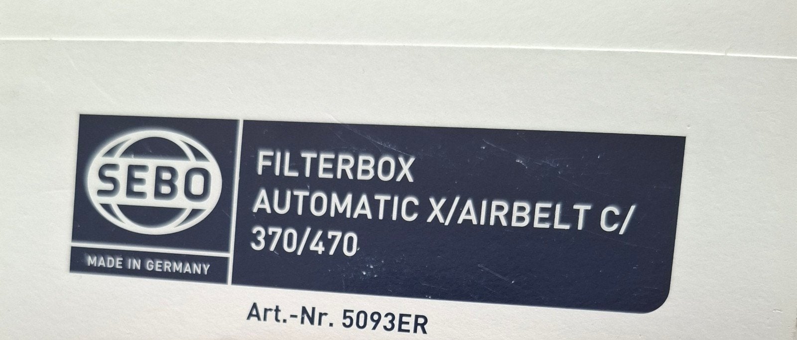 SEBO Filterbox Ultra-Bag voor stofzuigerzakken 5093ER, Ophalen of Verzenden, Nieuw