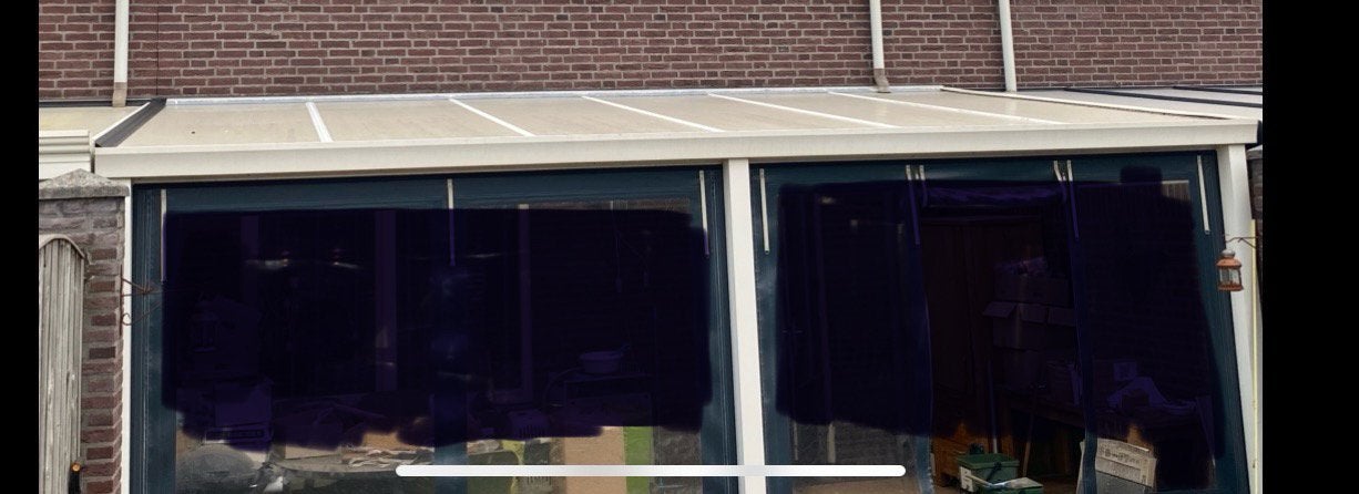 Overkapping aluminium, Ophalen, Gebruikt, Veranda