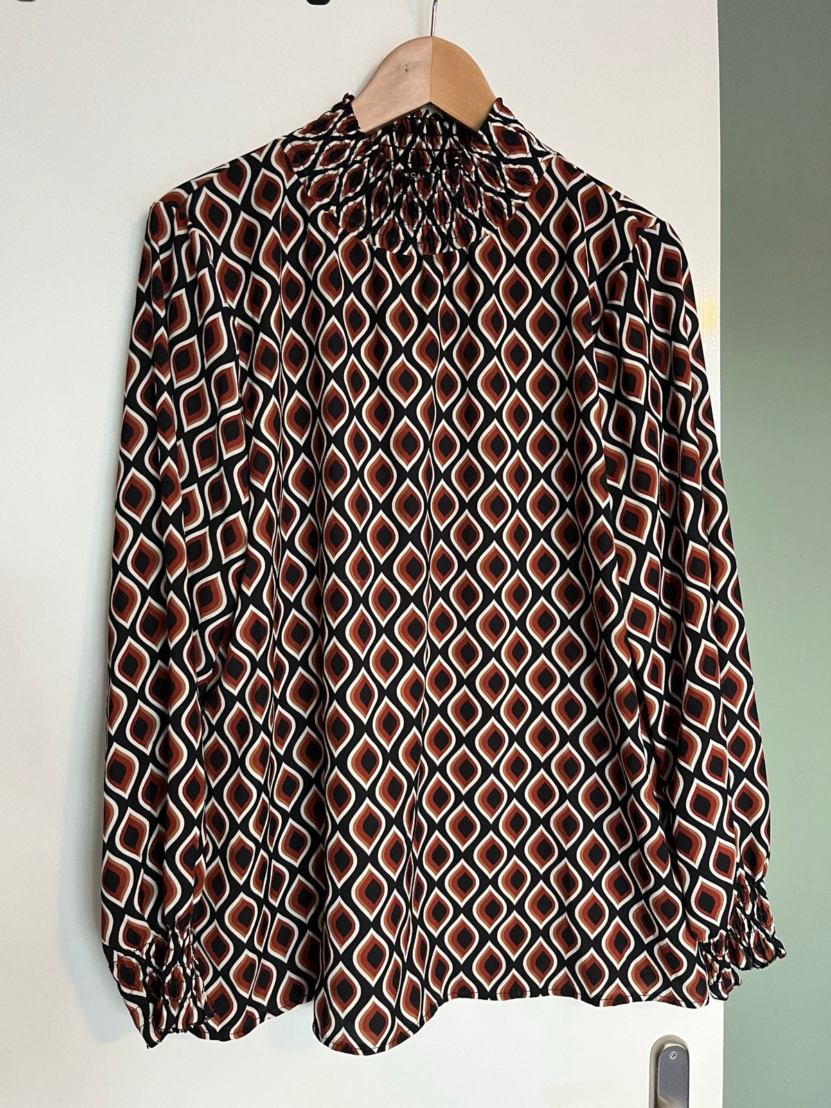 Pescara Blouse XXL met geometrische print