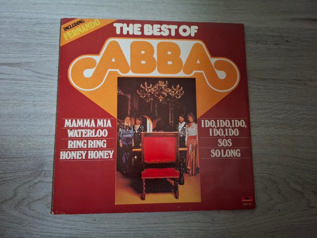 LP ABBA – The Best Of ABBA. (1975), LP, Gebruikt, Pop, Ophalen of Verzenden