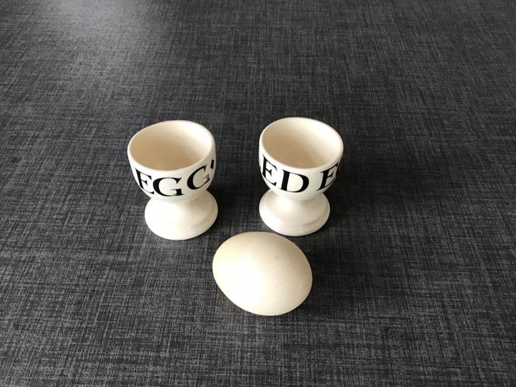 Eierdopjes Emma Bridgewater, Overige typen, Ophalen of Verzenden, Zo goed als nieuw, Overige stijlen