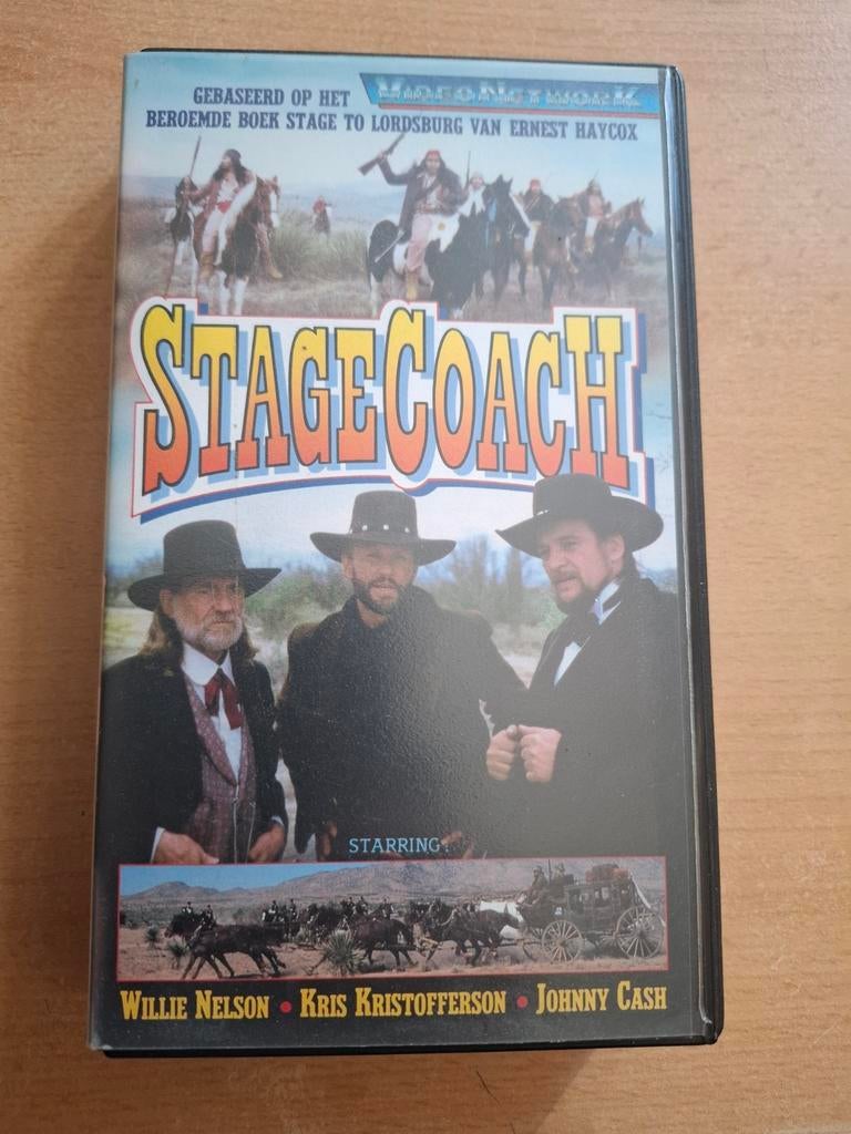 Stagecoach (1986),western, videoband(vhs)., Alle leeftijden, Ophalen of Verzenden