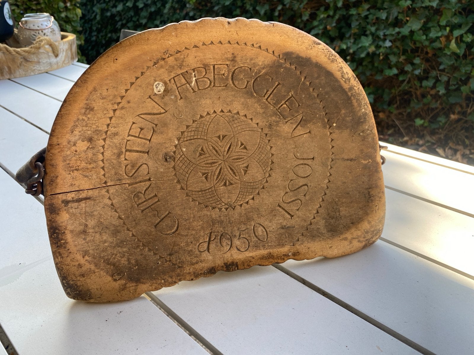 Antieke houten melkkruk uit 1950, Antiek en Kunst, Antiek | Overige Antiek, Ophalen