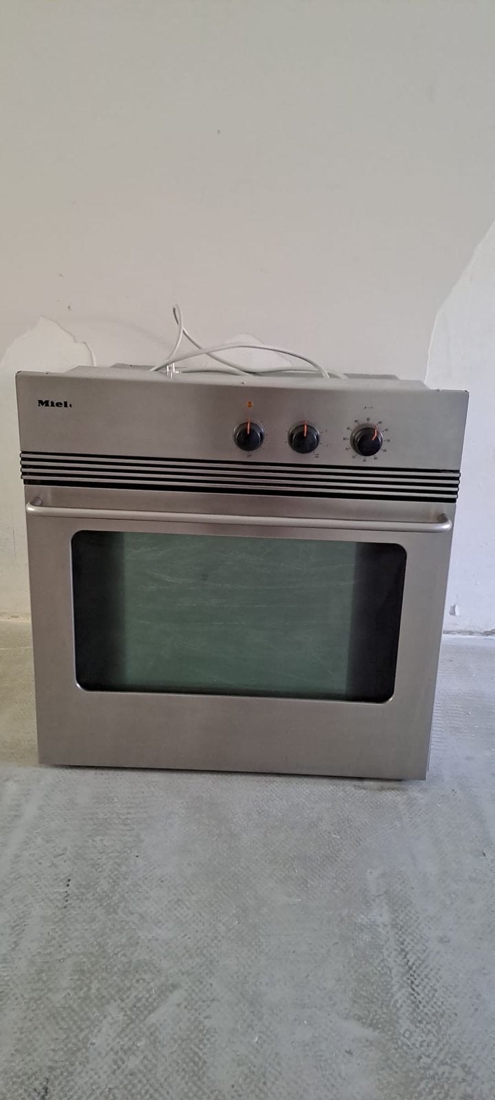 Miele Inbouw Oven - RVS - Goede Staat, Witgoed en Apparatuur, Ophalen, Gebruikt, Oven, Inbouw