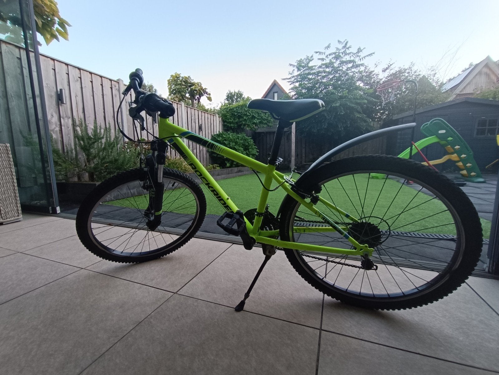 Rockrider ST100 Mountainbike 24 inch, Ophalen of Verzenden, Gebruikt, Schijfrem, Overige merken