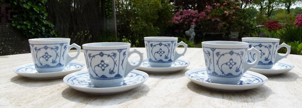 Jaeger Blauw Saks P&Z Bekers Botervloot Kandelaar Theelicht, Nieuw, Ophalen of Verzenden, Wedgwood, Porselein