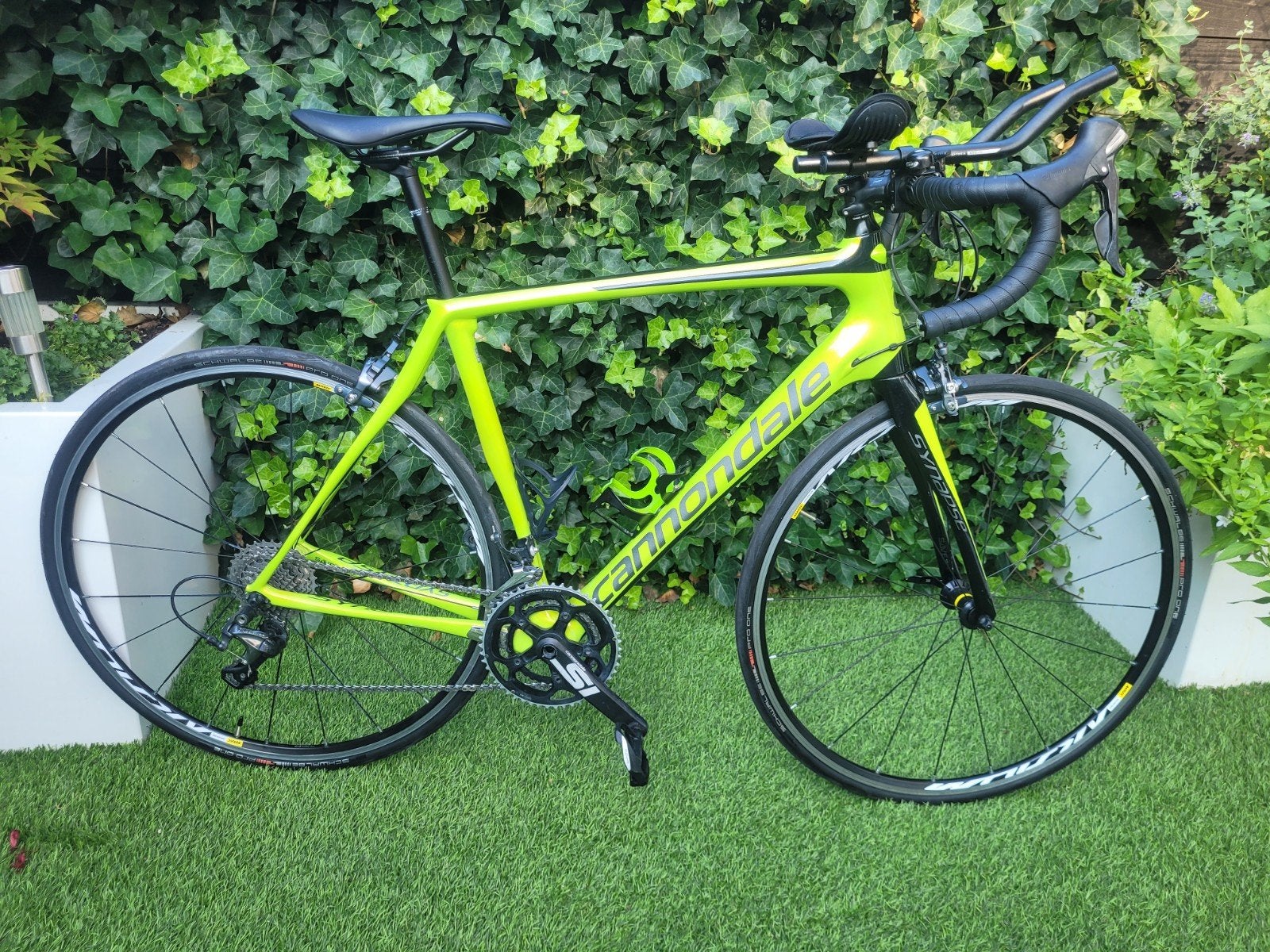 Cannondale Synapse (carbon) Racefiets Maat 56, Fietsen en Brommers, 28 inch, Gebruikt, Aluminium, Meer dan 20 versnellingen