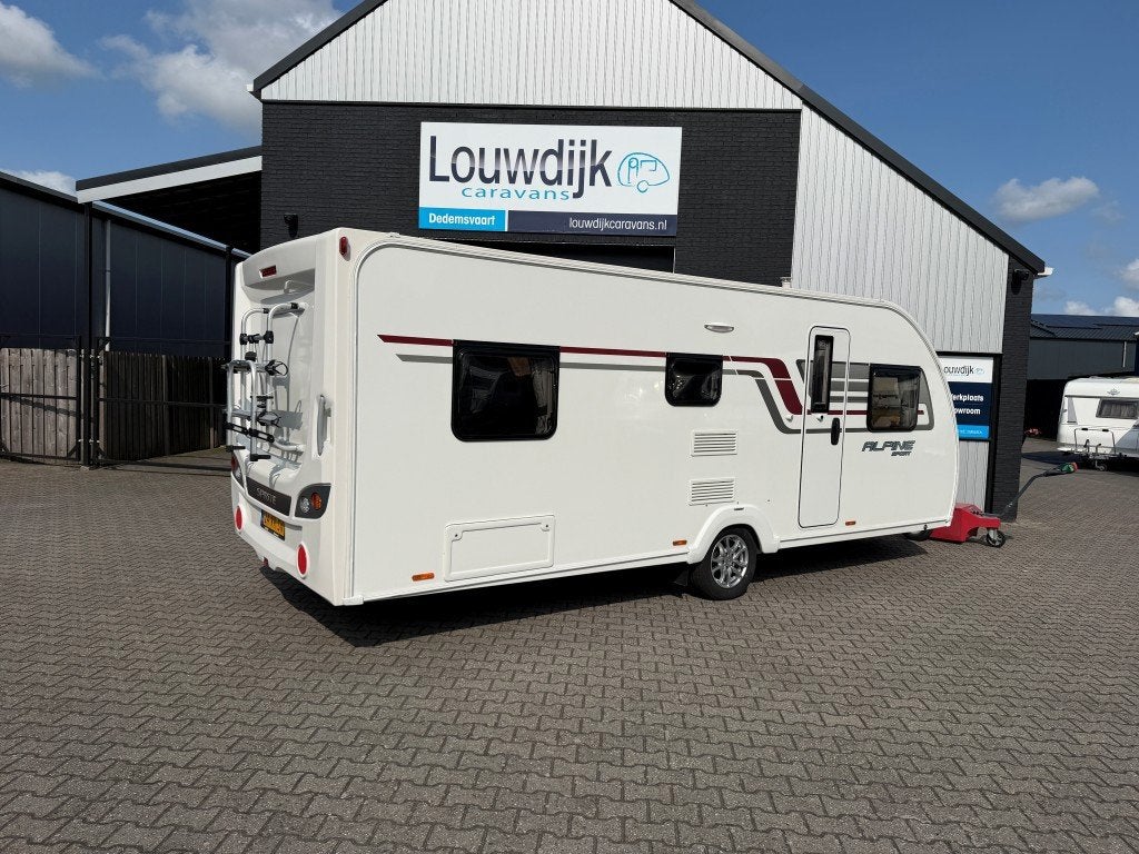 SPRITE Alpine 510 KF ’17 (6 Pers., Stapelbed, Fransbed), Caravans en Kamperen, Rondzit, 7 tot 8 meter, Bedrijf, Tot en met 6