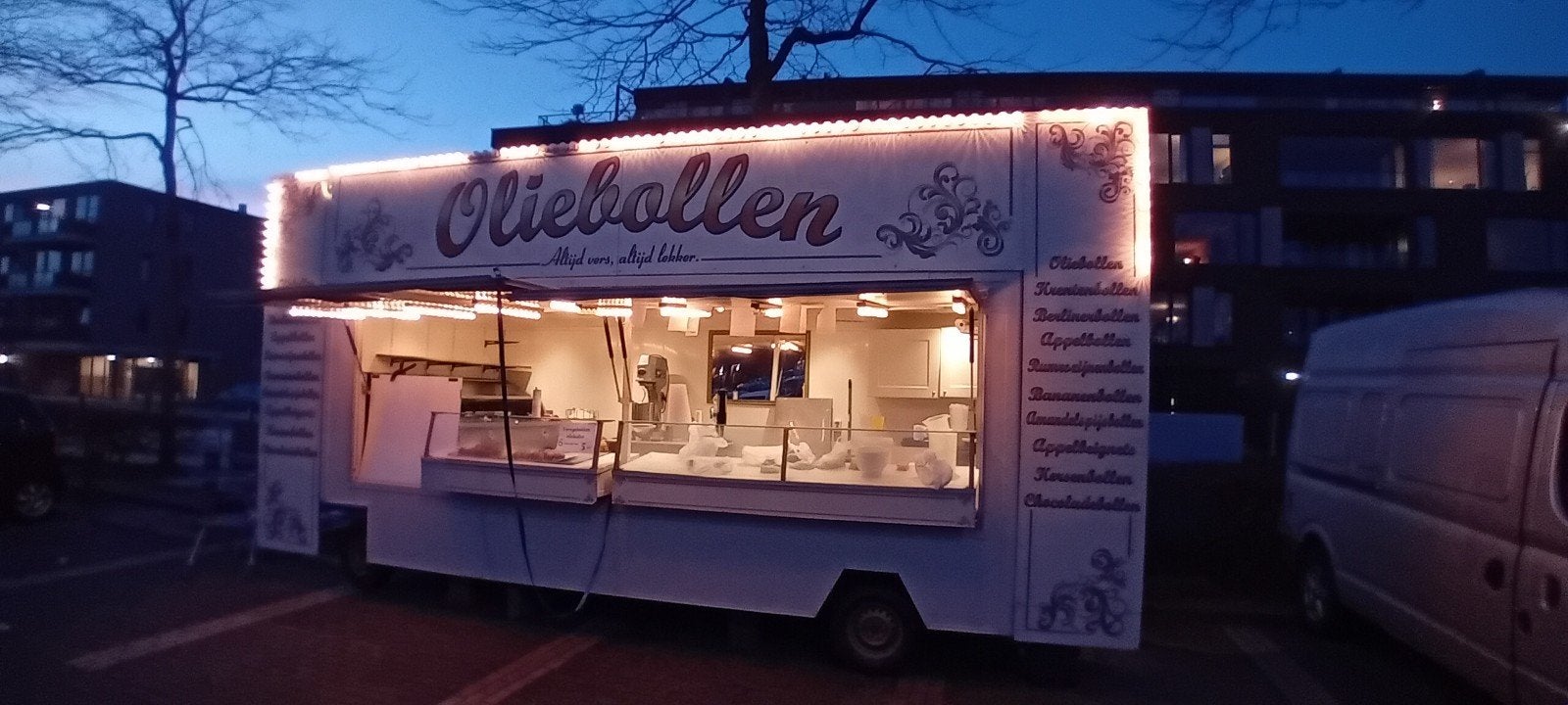 Oliebollenkraam standplaats en levering, Zakelijke goederen, Exploitaties en Overnames