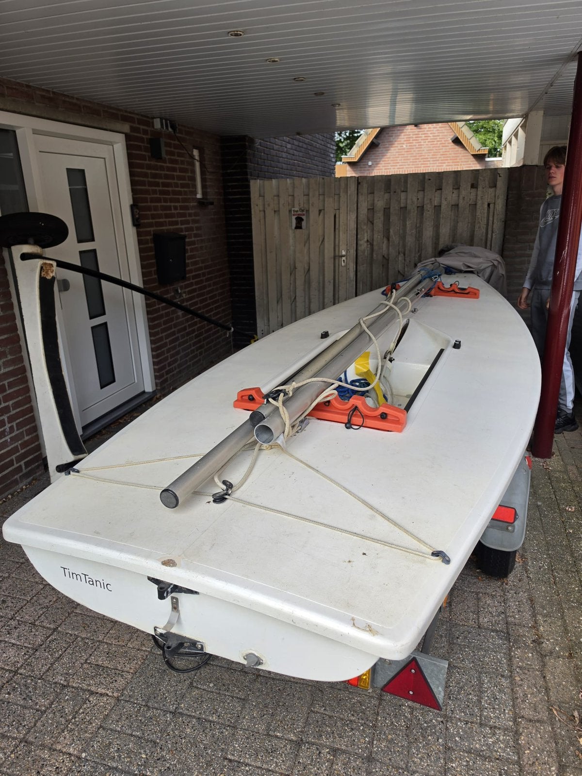 Laser zeilboot, Watersport en Boten, Ophalen, Minder dan 15 m², Overige typen, Zo goed als nieuw