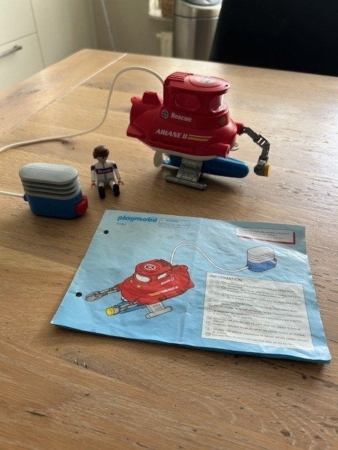 Playmobil Ariane II, Gebruikt, Complete set, Ophalen of Verzenden, Boot/Schip