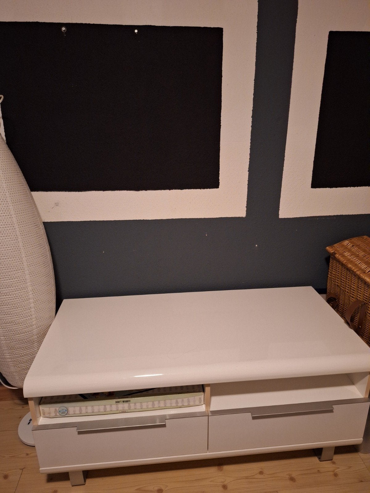 tv meubel hoogglans, Ophalen, 100 tot 150 cm, Zo goed als nieuw, Minder dan 100 cm