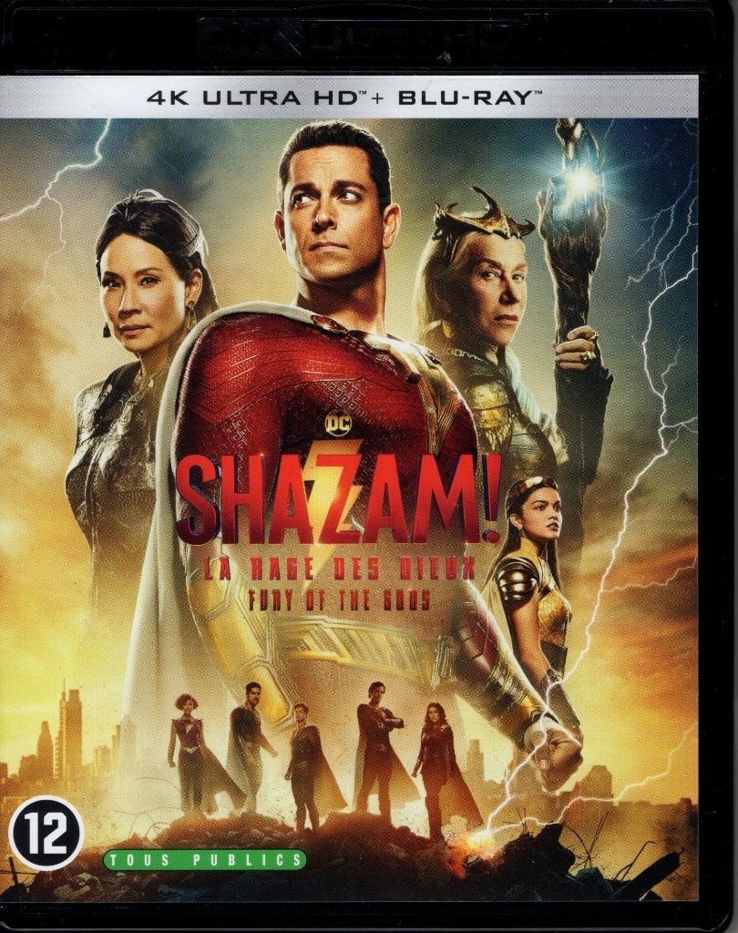 Shazam! Fury of the Gods - 4K + Blu-ray (2023) - NL uitgave, Engels, 4K Ultra HD Blu-ray, Zo goed als nieuw, Nederlands
