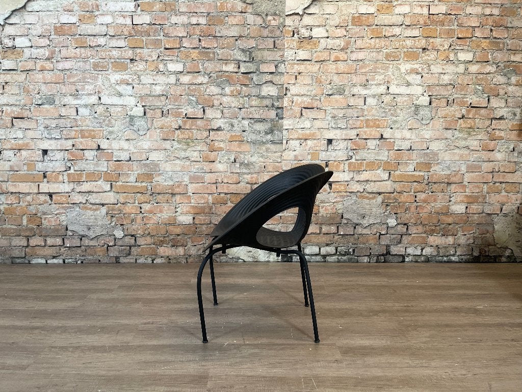 Moroso Ripple Chair – Zwart kunststof | Ron Arad, Ophalen, Twee, Zwart, Design