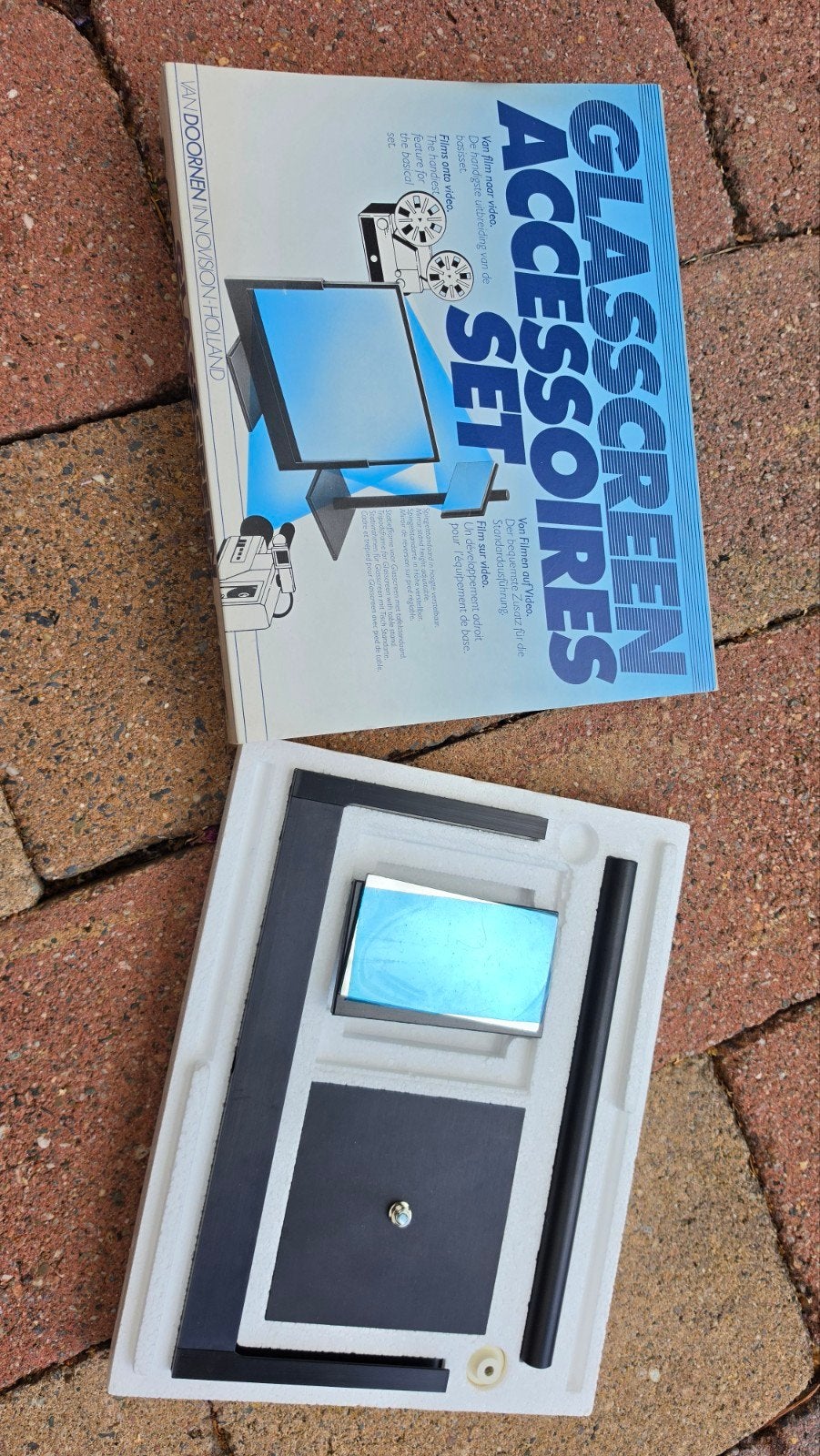 Glasscreen Accessoires Set - Van film naar video, Ophalen