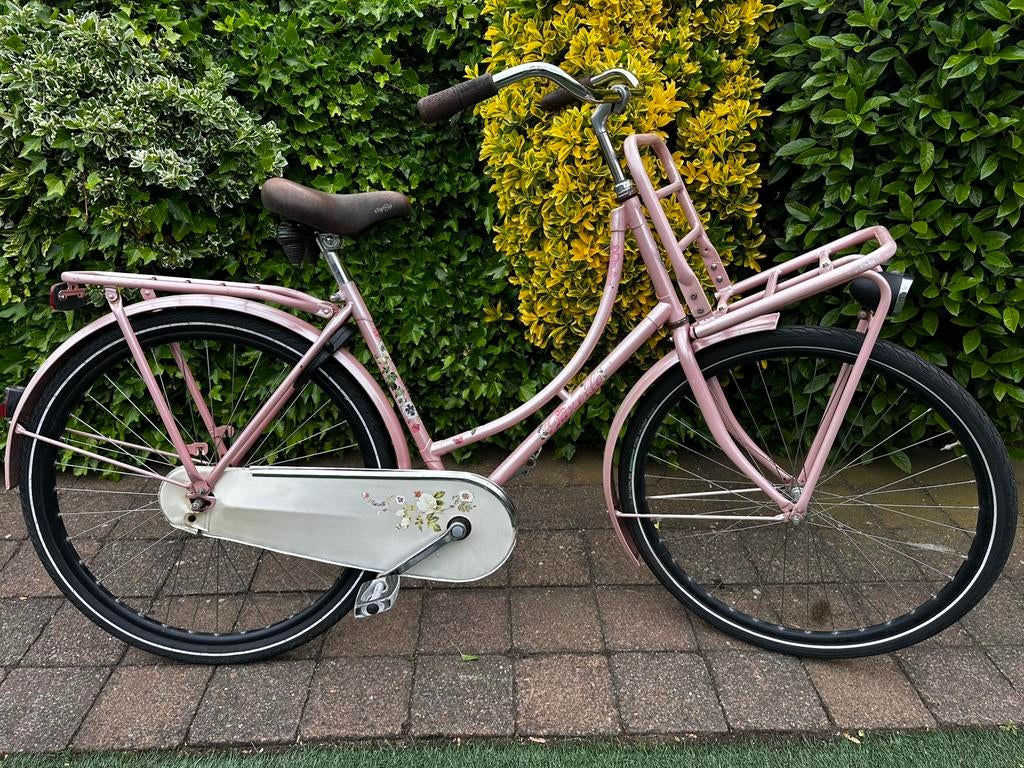 Gazelle omafiets, Fietsen en Brommers, Fietsen | Dames | Omafietsen, 50 tot 53 cm, Ophalen, Gebruikt, Terugtraprem