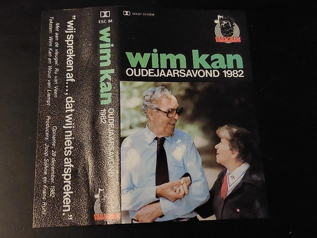 WIM KAN - OUDEJAARSAVOND 1982 (MC), Cd's en Dvd's, Cassettebandjes, 1 bandje, Ophalen of Verzenden, Zo goed als nieuw, Origineel
