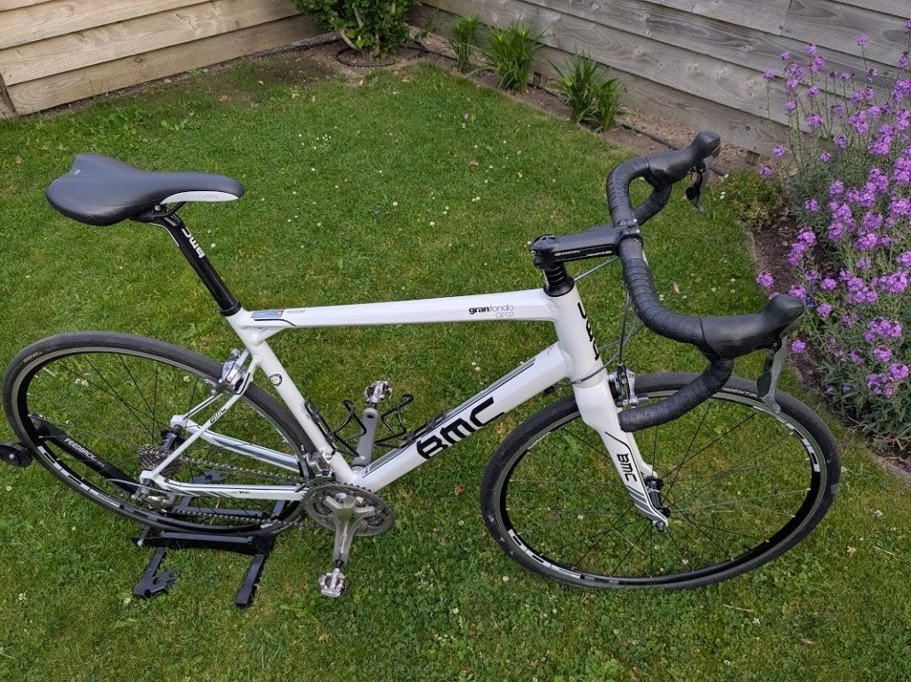 BMC Granfondo GF02 105 mt58, Gebruikt, Velgrem, Aluminium, 57 tot 61 cm