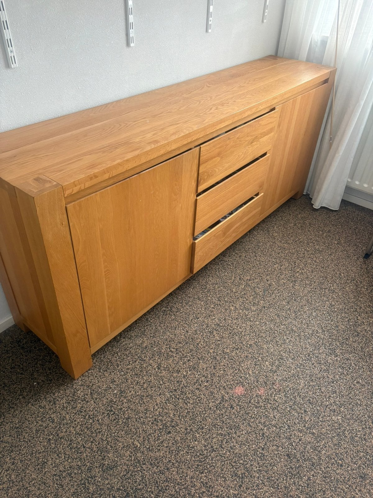 Kast, eikenhout, Huis en Inrichting, Ophalen, Eikenhout, 50 tot 100 cm, Zo goed als nieuw
