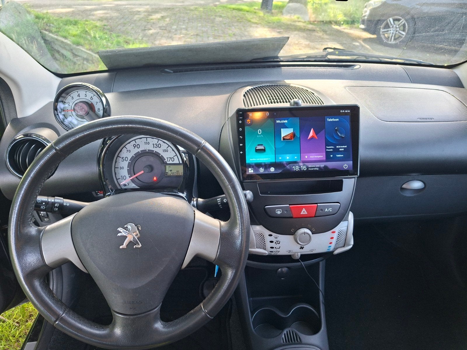 Android radio Citroen C1, Peugeot 107, Toyota Aygo + montage, Ophalen of Verzenden