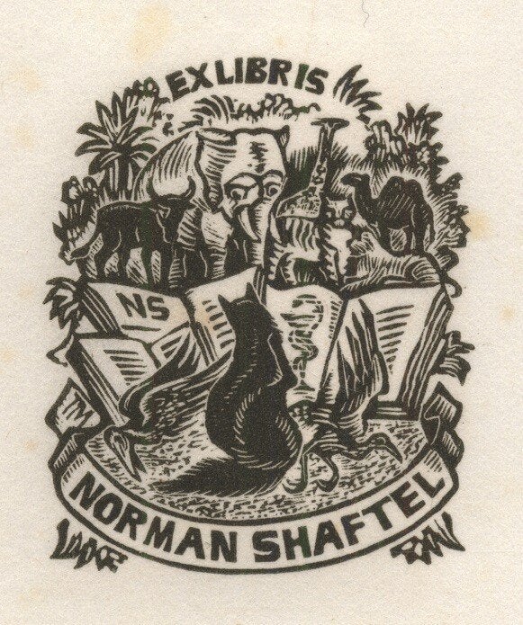 1738 Ex Libris Nederland : Thijs Mauve, 1968, Verzenden, Ex libris