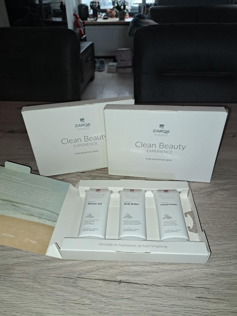 ZARQA verwenpakketje, 3 stuks, nieuw!!!, Ophalen of Verzenden, Bodylotion, Crème of Olie