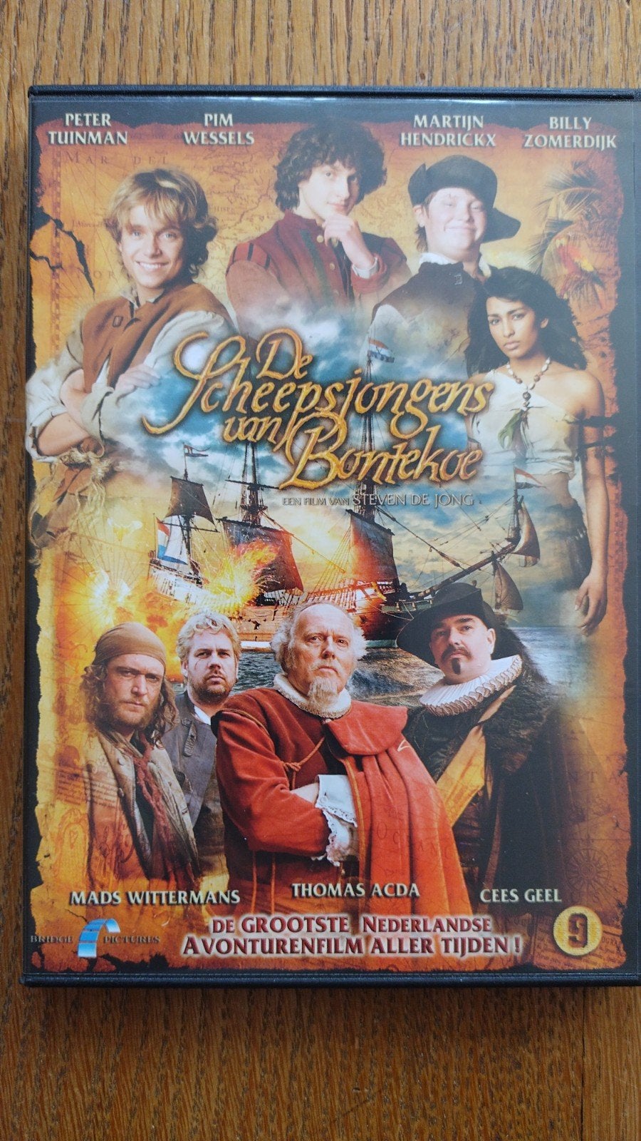 De Scheepsjongens van Bontekoe DVD, Vanaf 9 jaar, Ophalen of Verzenden, Gebruikt, Nederlands