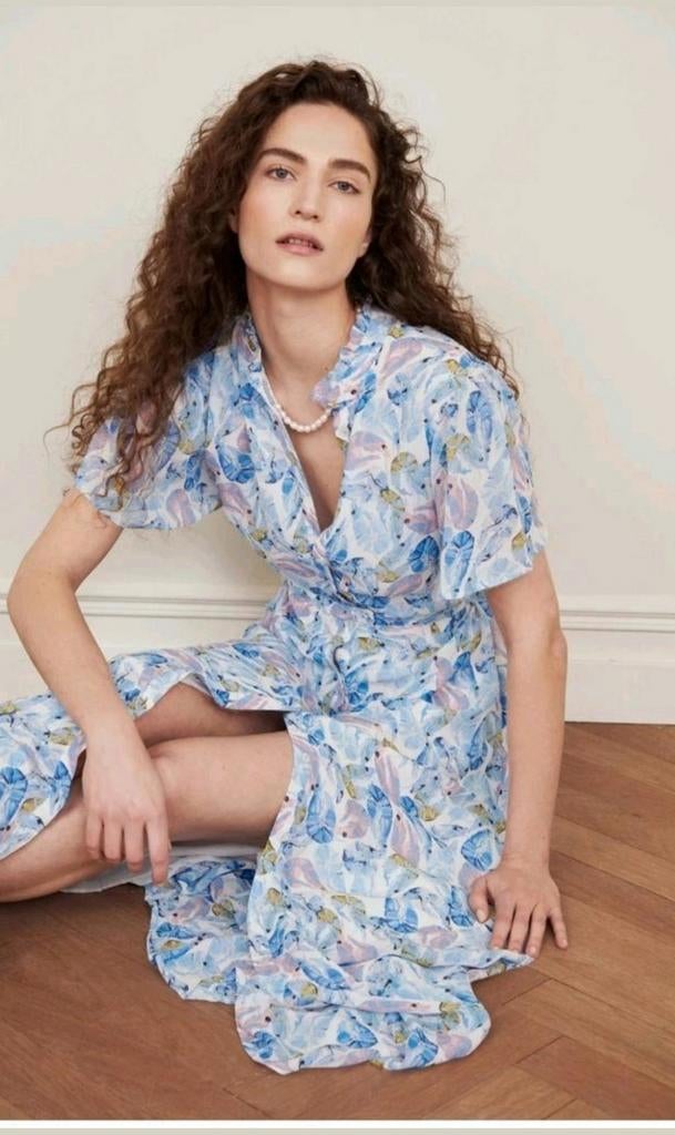 Fabienne Chapot Mia Indy jurk maat 38 *nieuw *, Maat 38/40 (M), Blauw, Nieuw, Ophalen of Verzenden