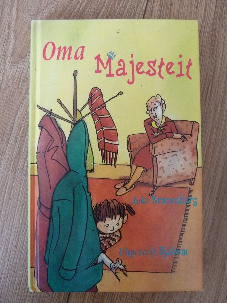 boek - oma MAJESTEIT, Ophalen, Gelezen