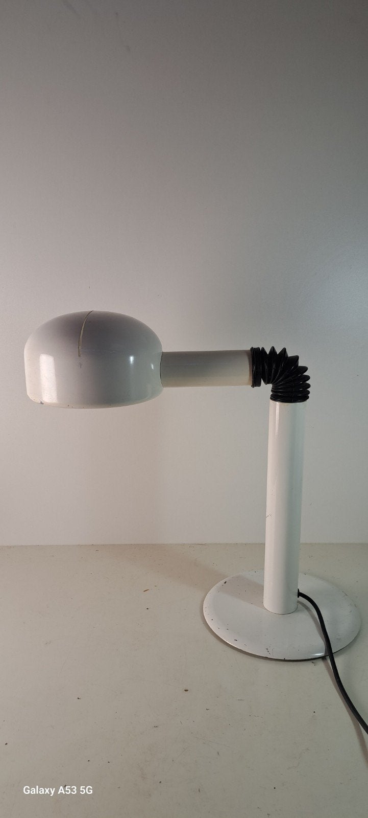 BIS Design tafellamp jaren '70 - Hoogezand-Sappemeer, Bureaulamp, Overige merken, Vintage, Wit