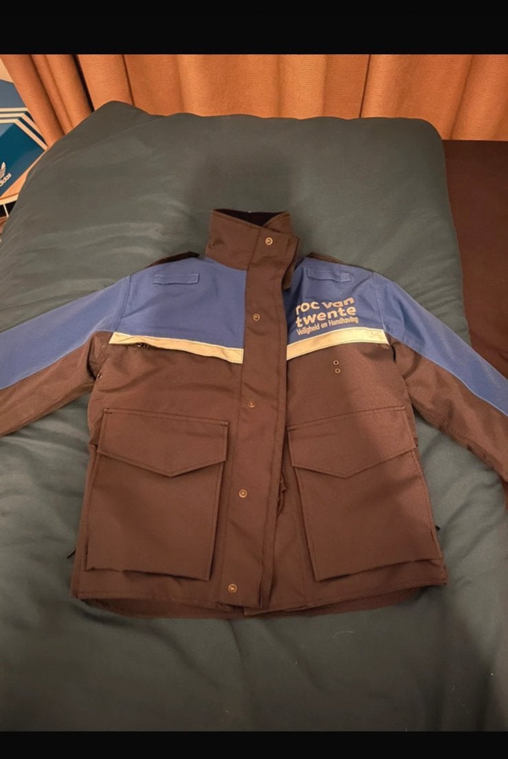 roc van twente handhaving jas, Ophalen of Verzenden, Zo goed als nieuw, Overige maten, Blauw