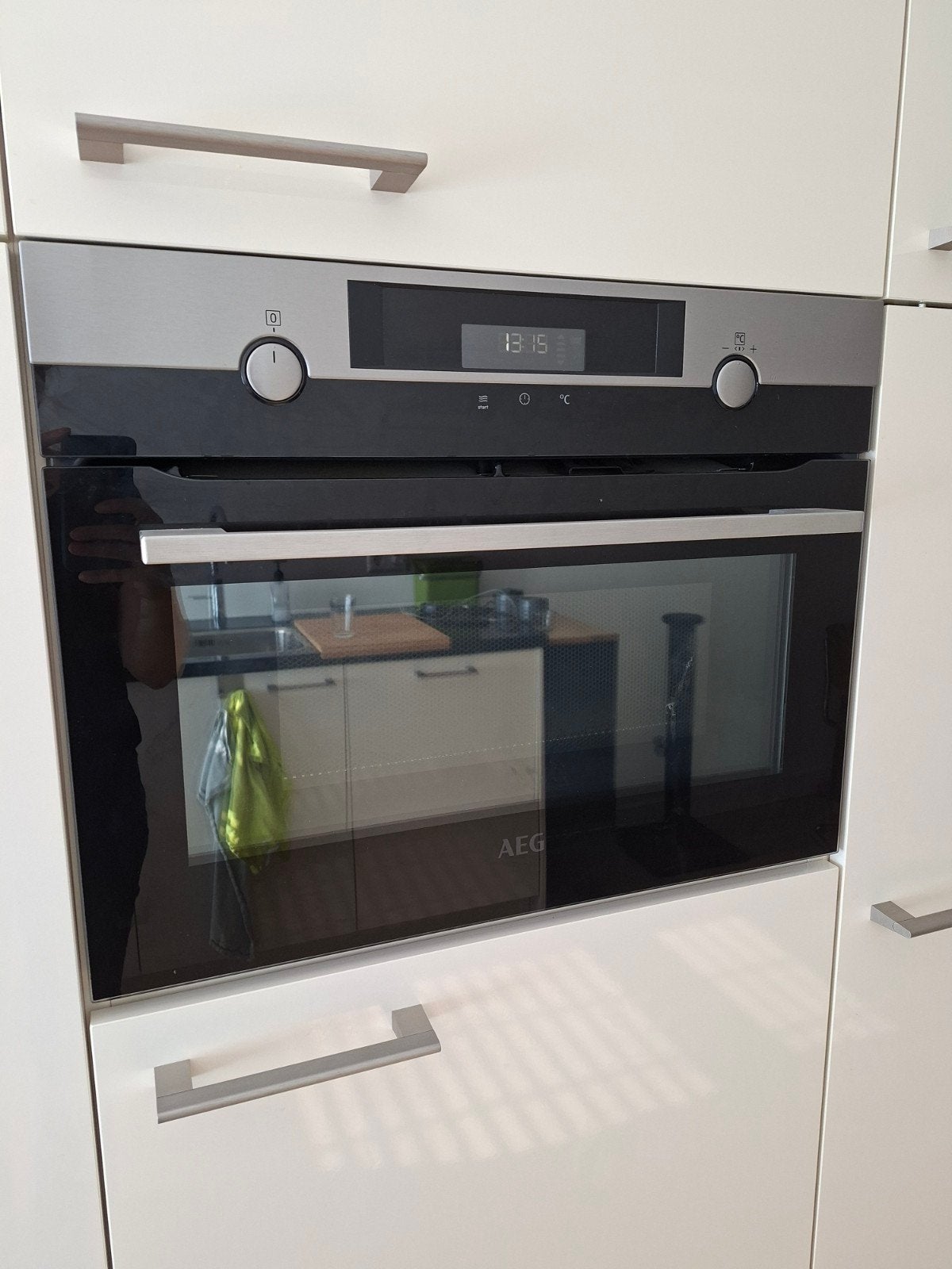 AEG Inbouw Combi-oven, Ophalen, 45 tot 50 cm, Gebruikt, AEG