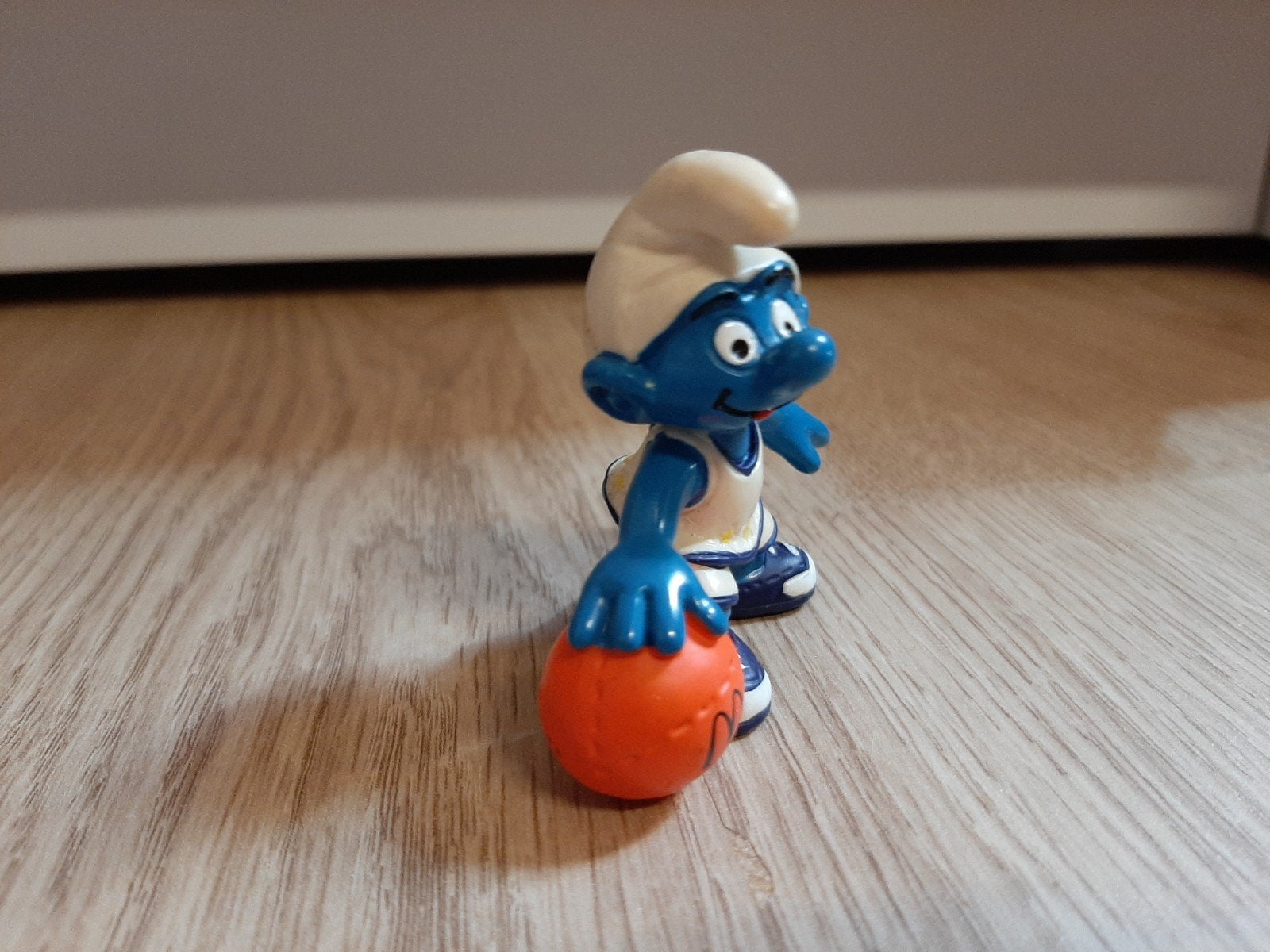 Mcdonalds smurf basketbal De Smurfen, Verzamelen, Smurfen, Ophalen of Verzenden