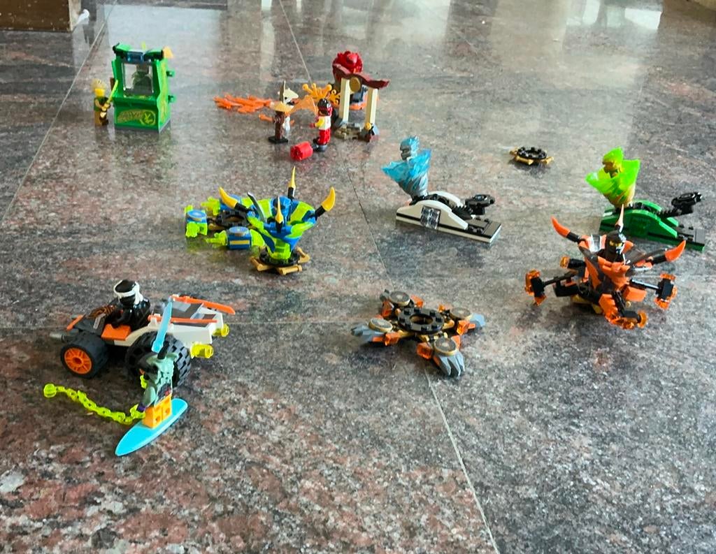 Lego ninjago. 71716, 71706,71730. 70660, 70662, 70681, enz, Ophalen of Verzenden, Zo goed als nieuw