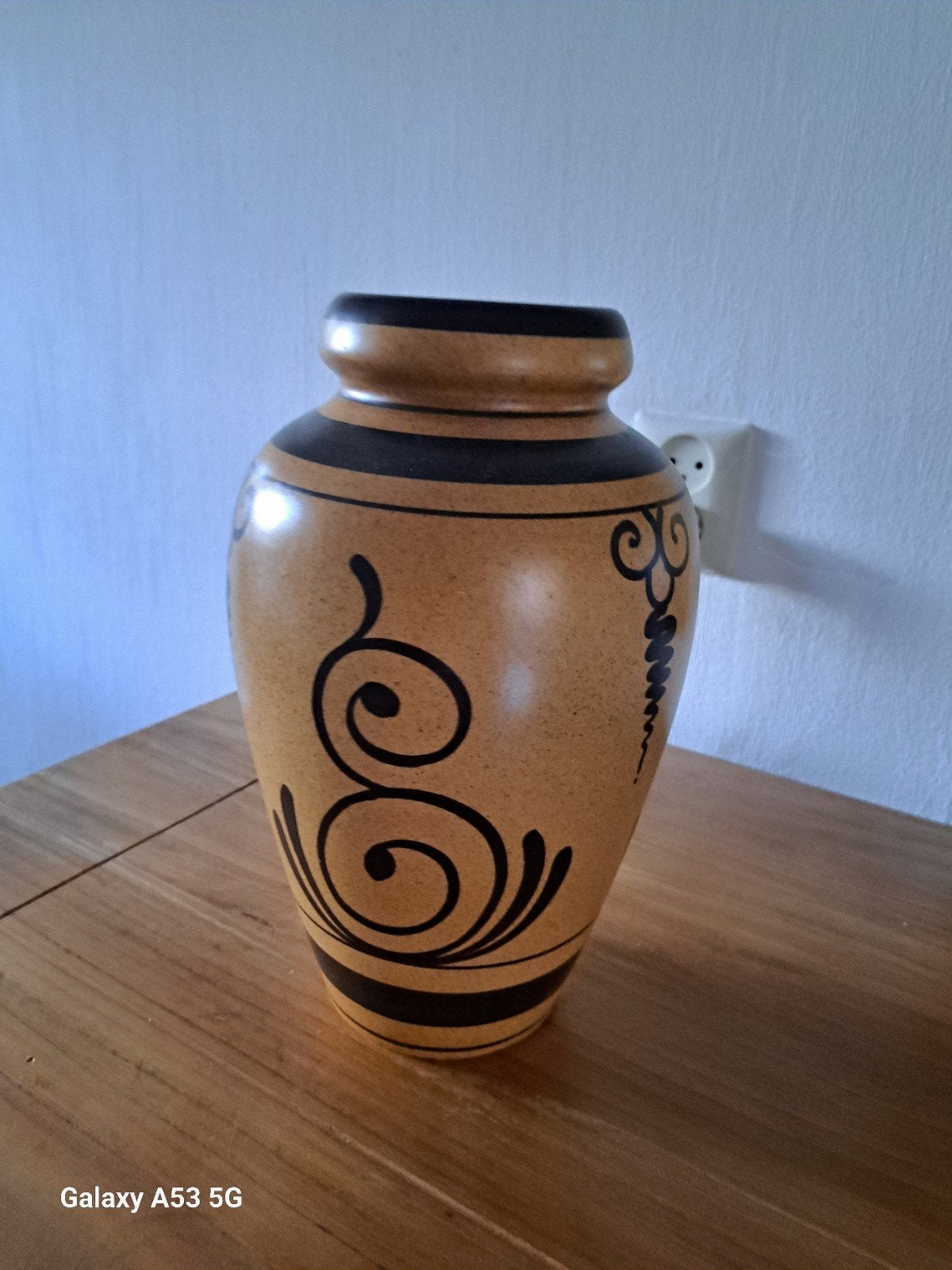 Flora Gouda Argos vaas, handbeschilderd, Antiek en Kunst, Ophalen of Verzenden
