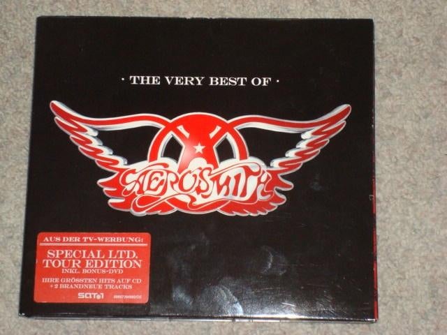 Aerosmith..The Very Best of Limited edition..+ DVD!!, Ophalen of Verzenden, Zo goed als nieuw, Poprock