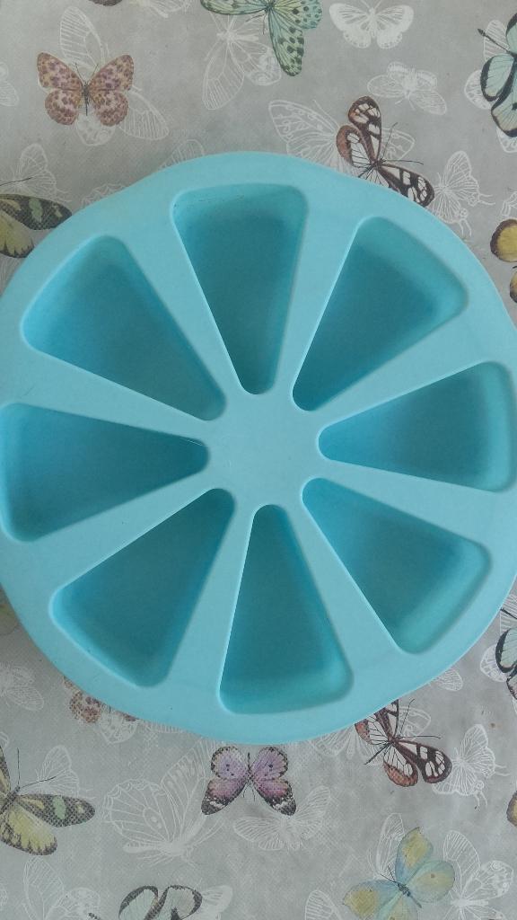 bakvorm (punten) siliconen, 2 euro, Ophalen of Verzenden, Nieuw, Taarten of Cupcakes, Bakvorm