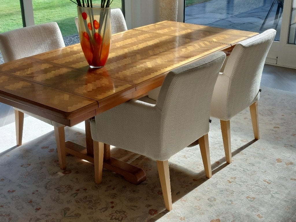 eetkamerstoelen, Ophalen, Wit, Zo goed als nieuw, Vier