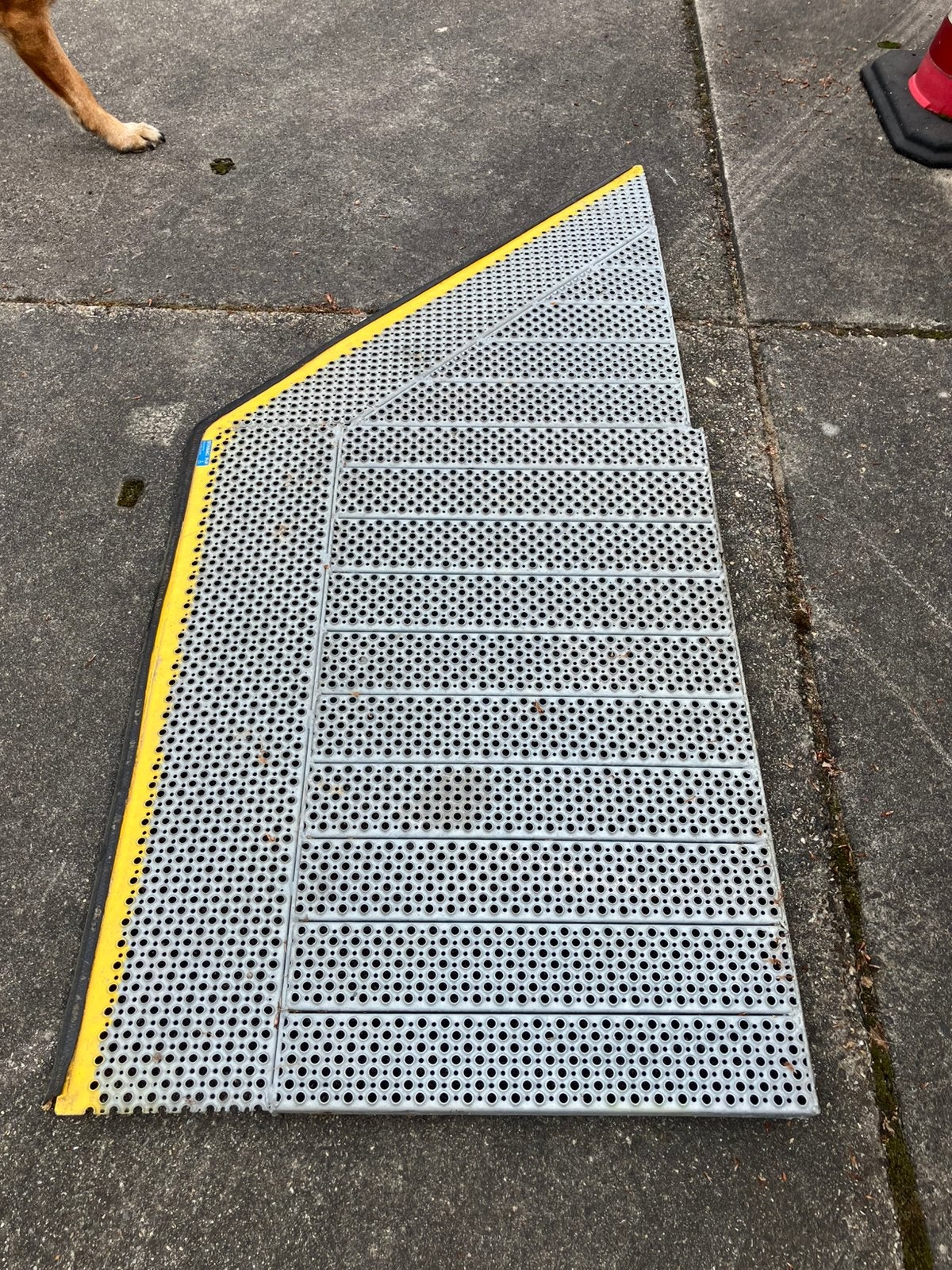 Oprijplaat rolstoelen/dorpel, Ophalen of Verzenden, Zo goed als nieuw
