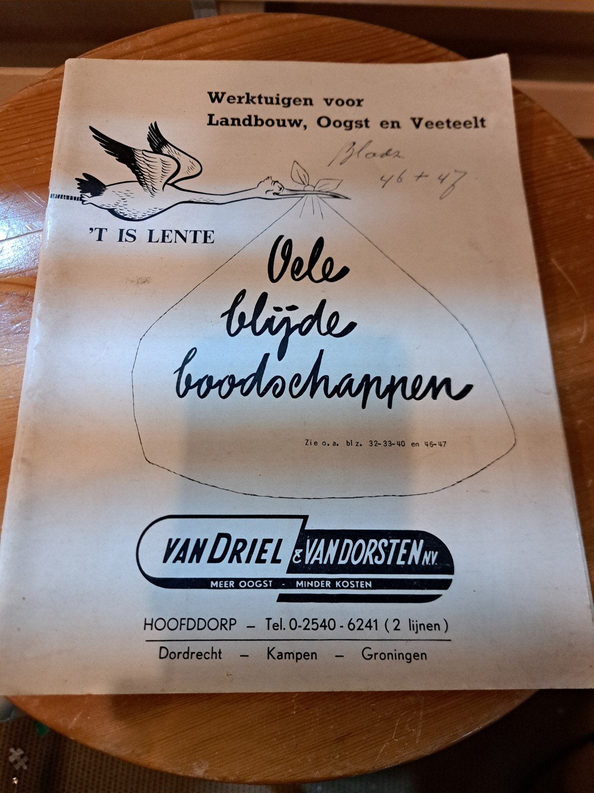 Landbouw boerderij werktuigen tractor, Ophalen of Verzenden, Gelezen
