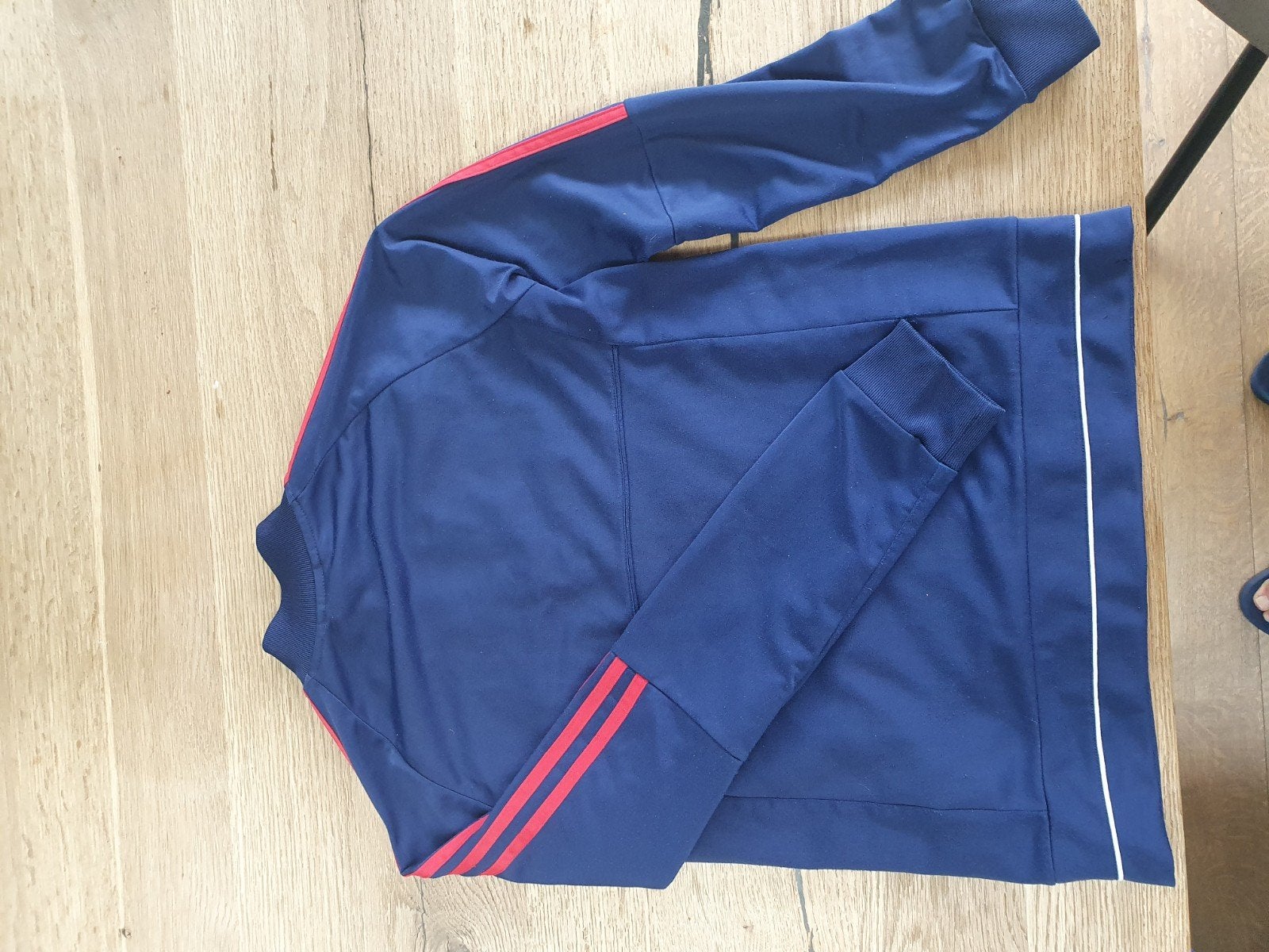 Adidas Ajax Trainingsjack Maat 152, Ophalen of Verzenden, Gebruikt, Adidas, Jongen of Meisje