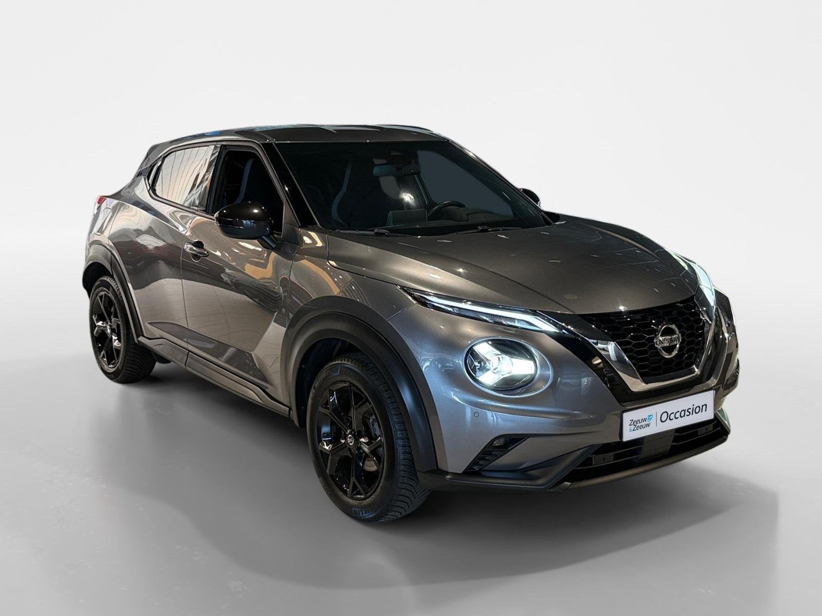 Nissan Juke 1.0 DIG-T N-Connecta *Navi+Camera*Climate*Cruise, Auto's, 12 maanden, Stof, Automatische klimaatregeling, Origineel Nederlands