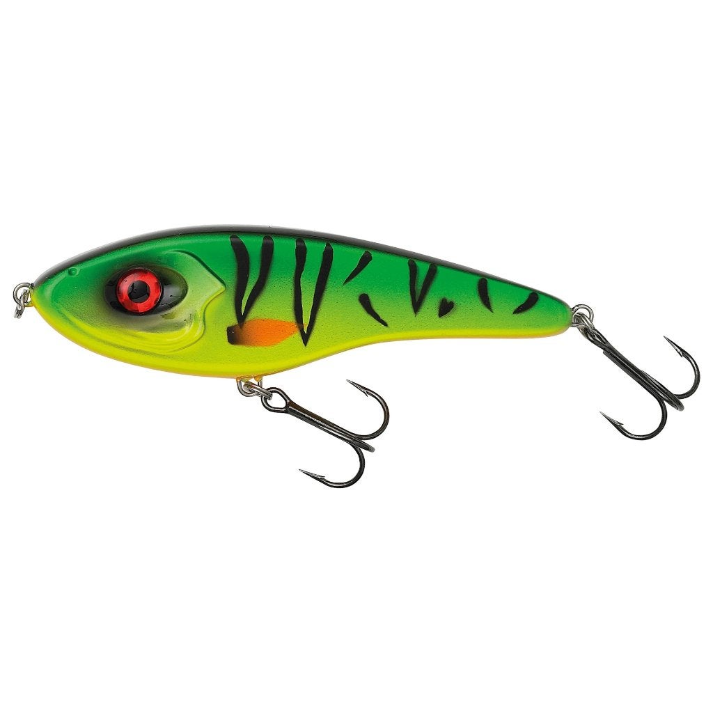 Kinetic Slicky Micky 115mm 35g - Fire Tiger - NIEUW !!, Watersport en Boten, Hengelsport | Roofvissen, Ophalen of Verzenden, Nieuw