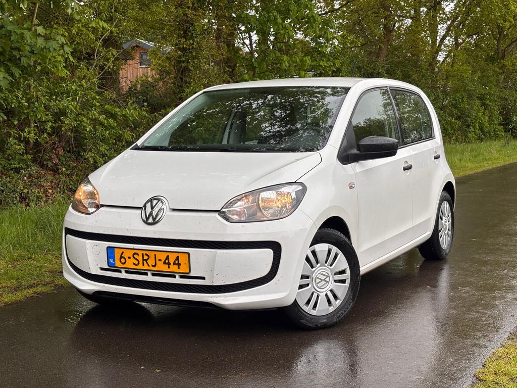 Volkswagen Up! 1.0 take up! BlueMotion | Airco + Zuinig + Be, Auto's, Voorwielaandrijving, Euro 5, Stof, Gebruikt